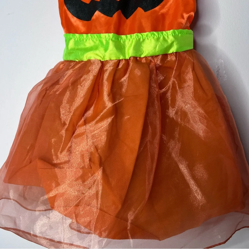Pumpkin halloween child's dress size 2-3T